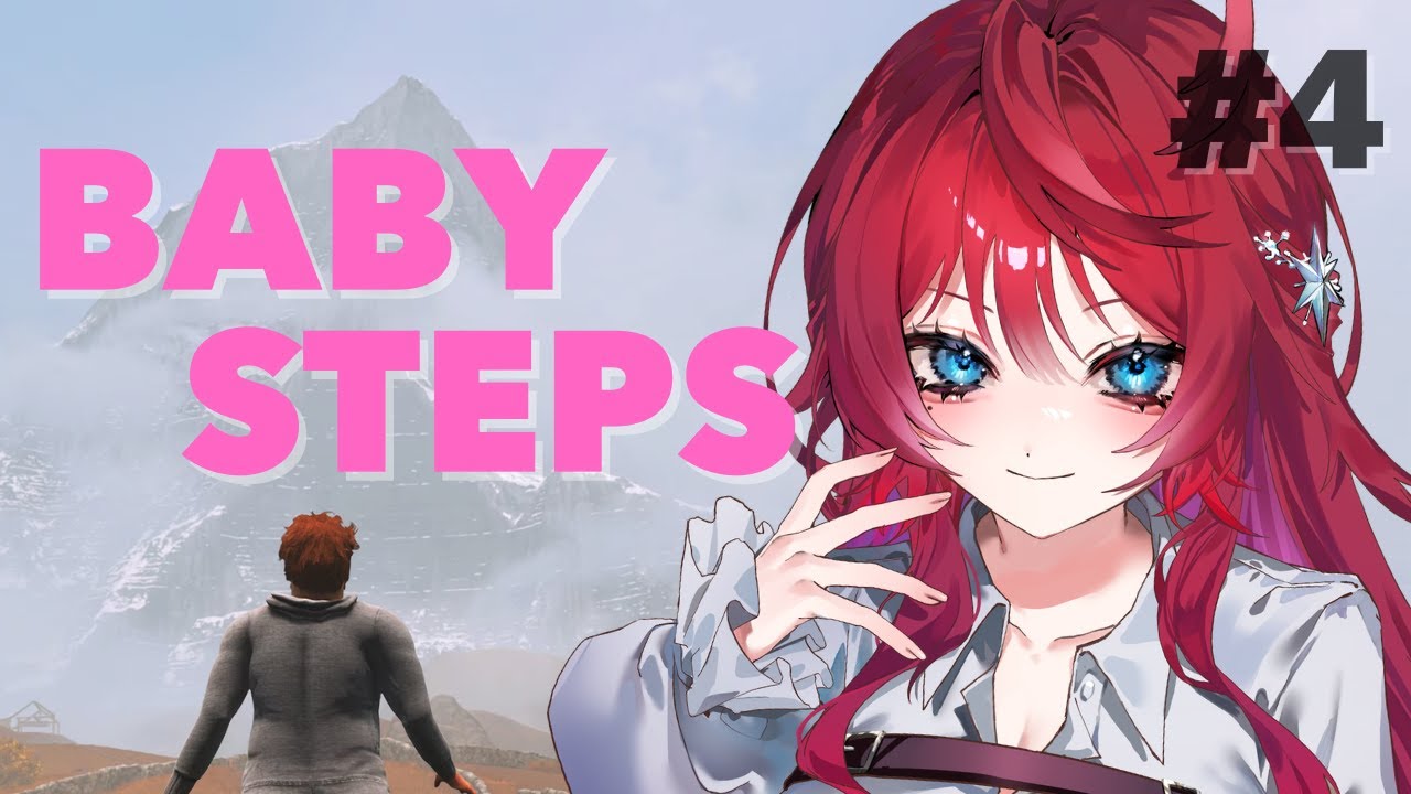 【BABY STEPS】＃４ ゴールはもうすぐか？！【夜空音彩/新人Vtuber】