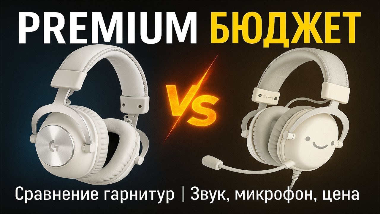Лучшие бюджетные наушники Fifine против ТОПовых Logitech за $250 — стоит ли переплачивать?
