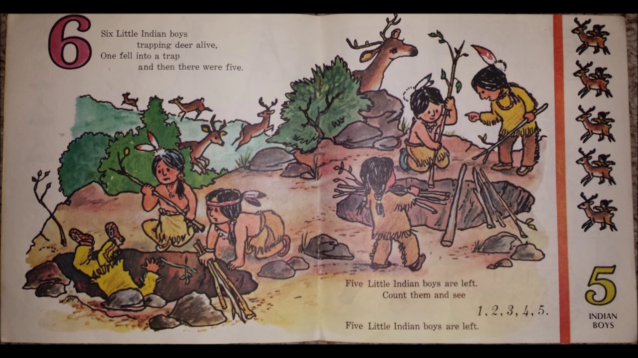 10 TEN Little Indians Peter Pan Records Storybook