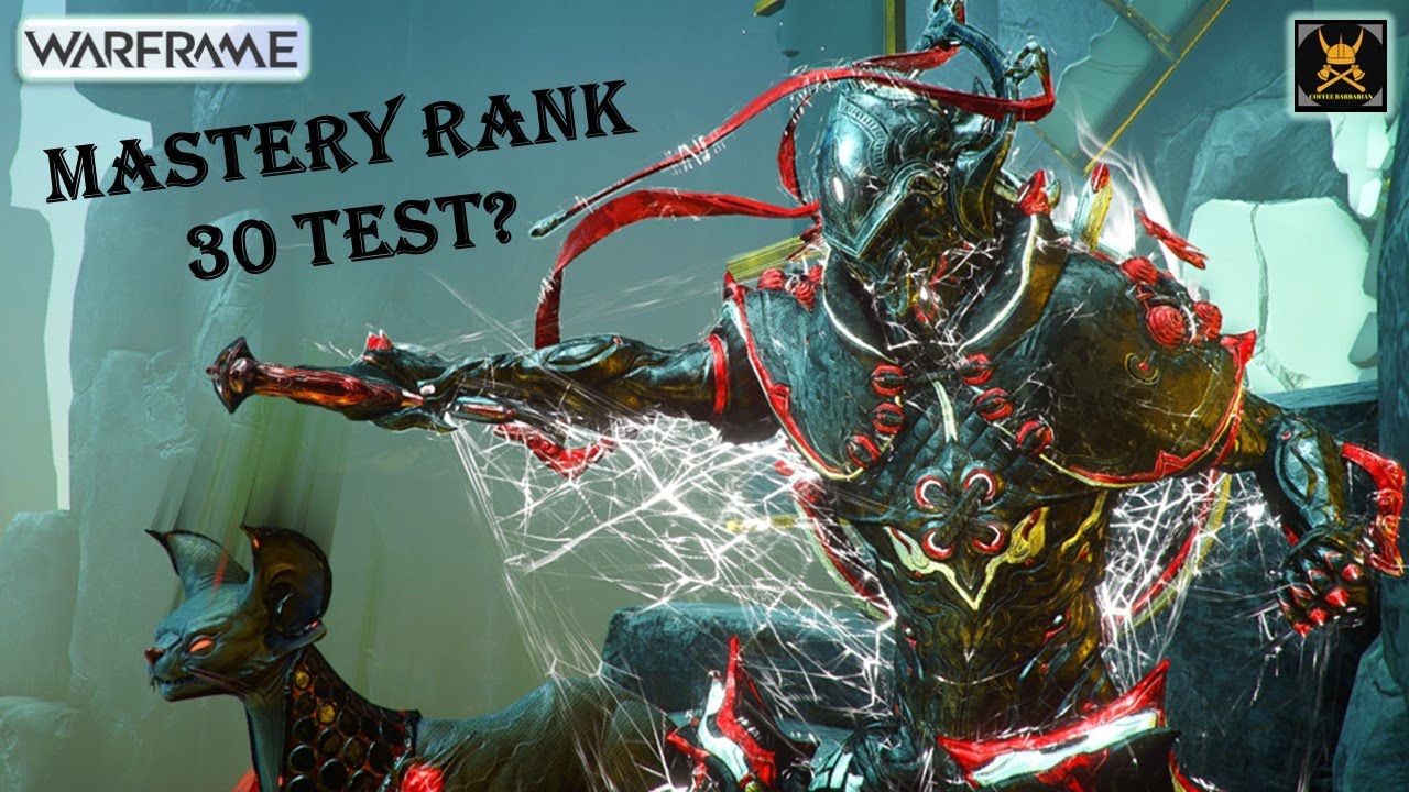 Mastery RANK 30 TEST in WARFRAME!