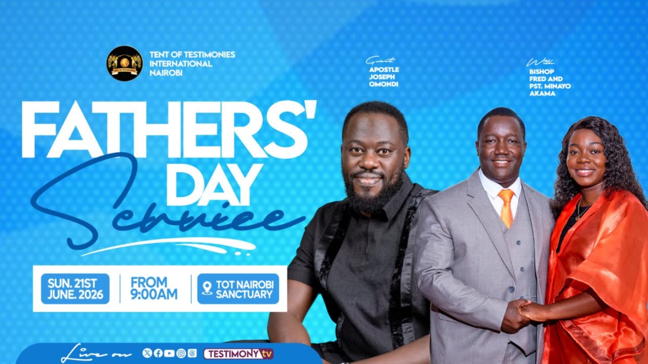 FATHERS' DAY SUNDAY SERVICE || 21/06/2026