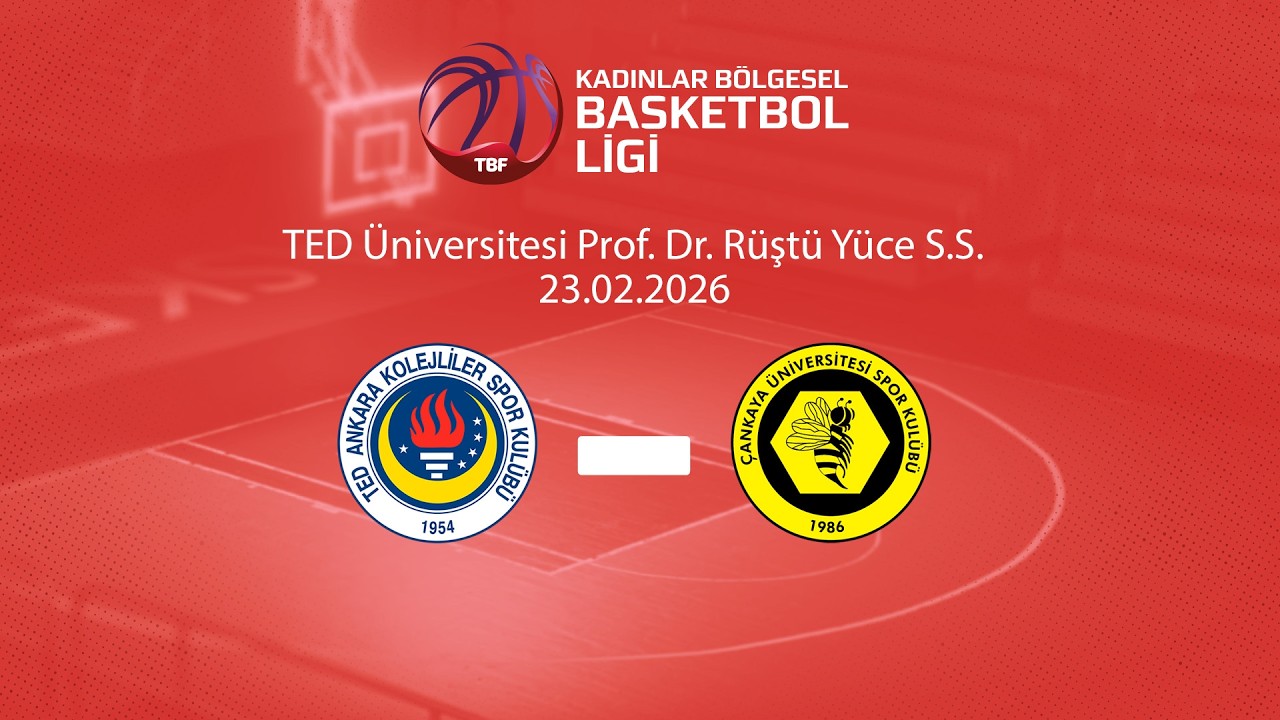 Medex TED Ankara Kolejliler – Çankaya Üni. Kadınlar Bölgesel Basketbol Ligi Playoff Eleme Turu