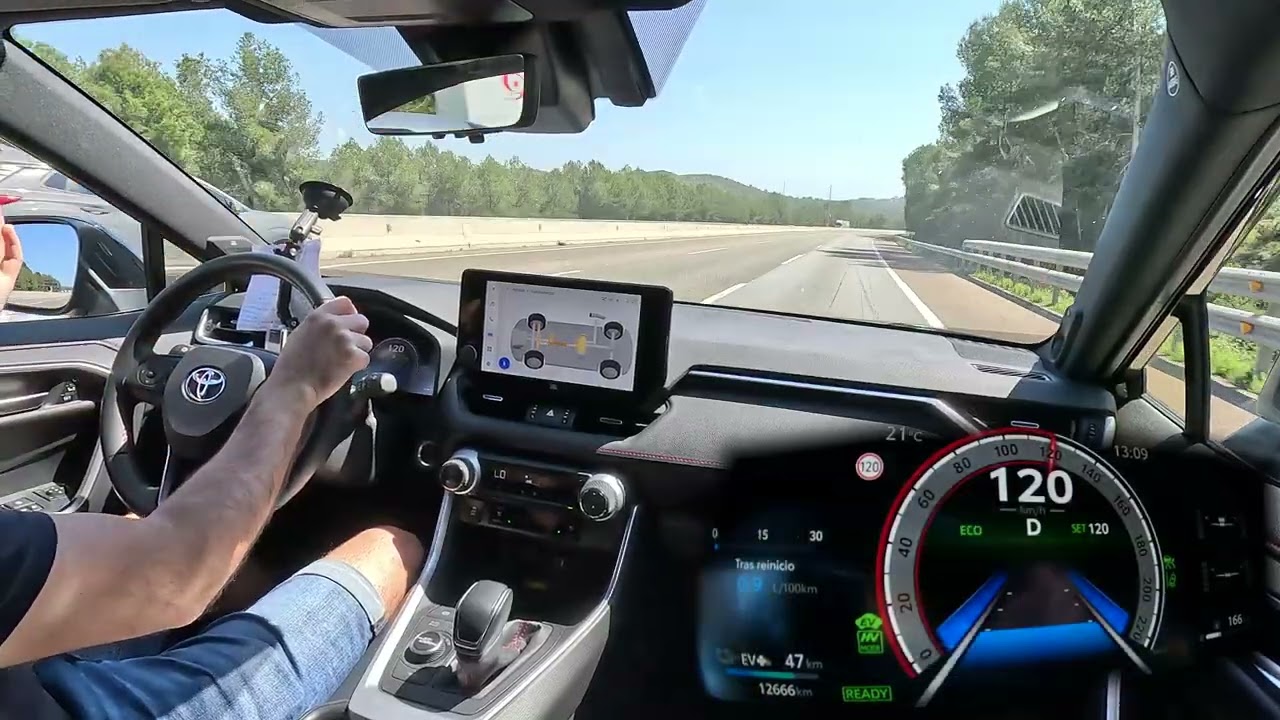 Toyota RAV4 300PH Style Edition | Consumo autopista | Test drive | POV | 2025 | PHEV Plugin