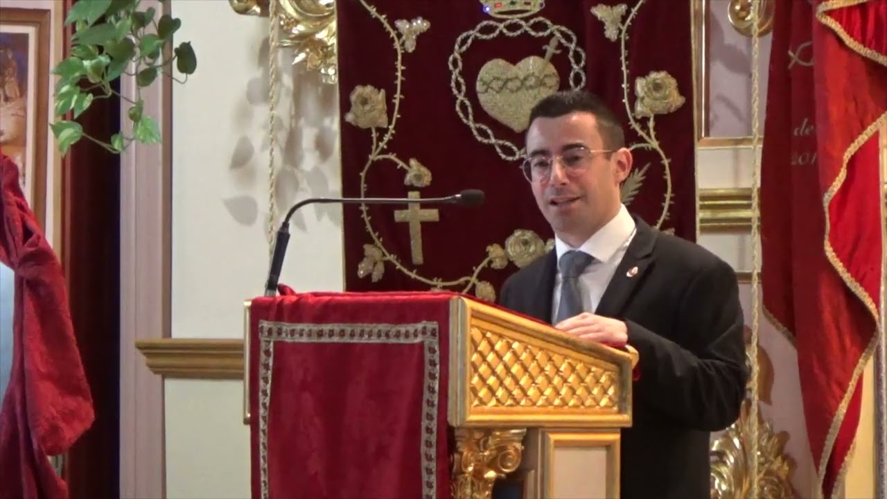 PREGÓN SEMANA SANTA  2026. D. JUAN JOSÉ GARRE NAVARRO. COFRADÍA DE LOS DOLORES DE MURCIA.