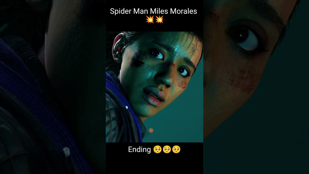 Spider Man Miles Morales Emotional Ending