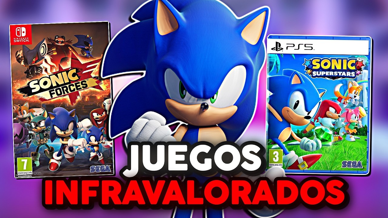 LOS 10 JUEGOS MAS INFRAVALORADOS DE SONIC