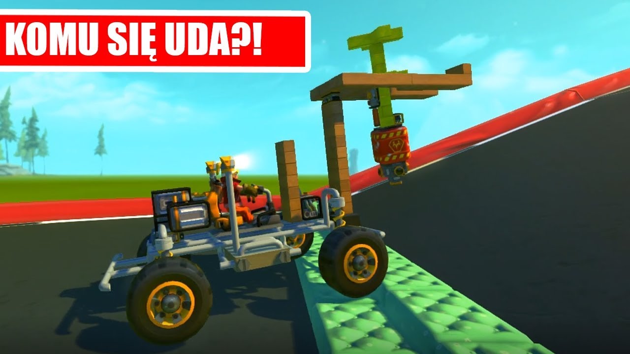 SCRAP MECHANIC -  PRZEWIEŹ BOMBY CHALLENGE!!