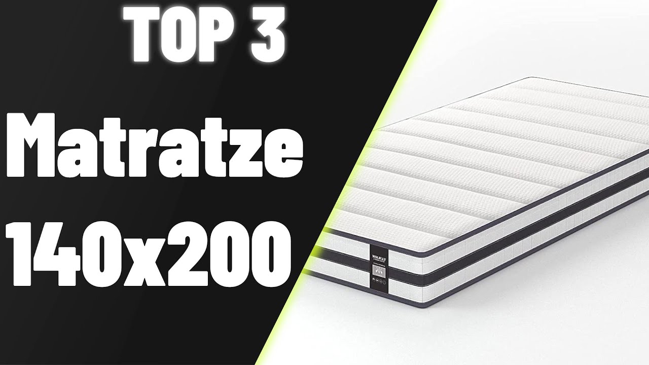 ▶ Matratze 140x200 Test ♦ Top 3 Matratzen 140x200 2025