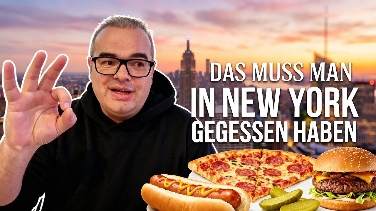 New York Food Tour 🇺🇸🍔 Das muss man gegessen haben