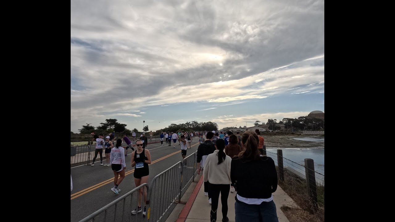 2023 San Francisco Marathon 2nd half (runner's perspective - whole course) 2023三藩第二半马（跑者视角全程录影）
