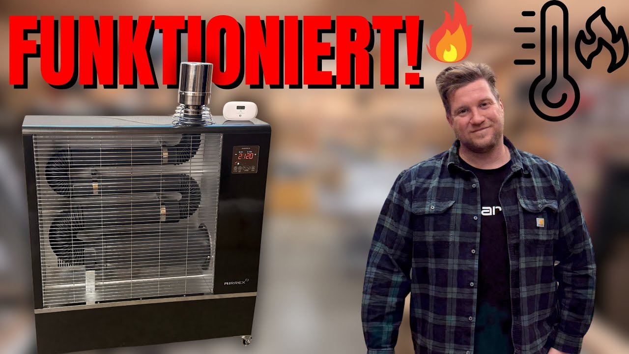 FAZIT nach 1 Monat Test - Airrex AH300i als Werkstattheizung - Hält sie was sie verspricht?