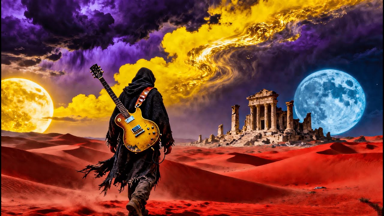 Desert Wind Blues | Psychedelic Ambient Rock Night