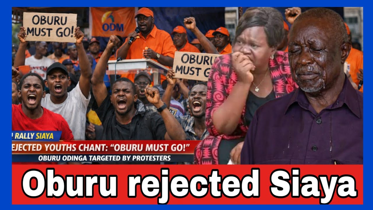 Luo youths rejects Oburu & Wanga Siaya TUTAM Rally Joins Sifuna & Babu in Kakamega Blow to Ruto