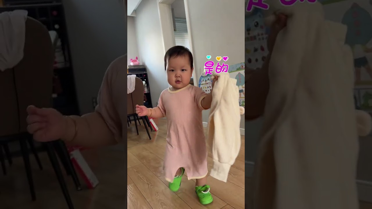 Today is the star person #Showing off a human baby that gets more and more addictive as it