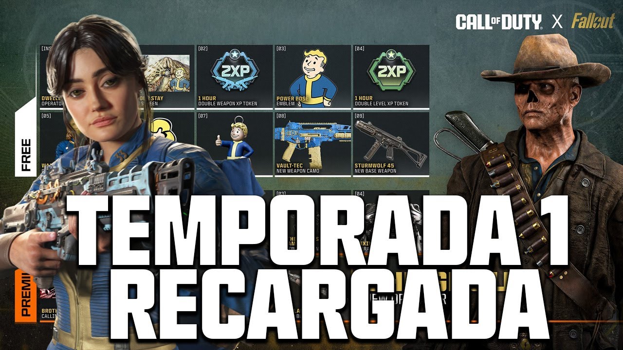 OFICIAL Toda la TEMPORADA 1 RECARGADA de WARZONE y BLACK OPS 7