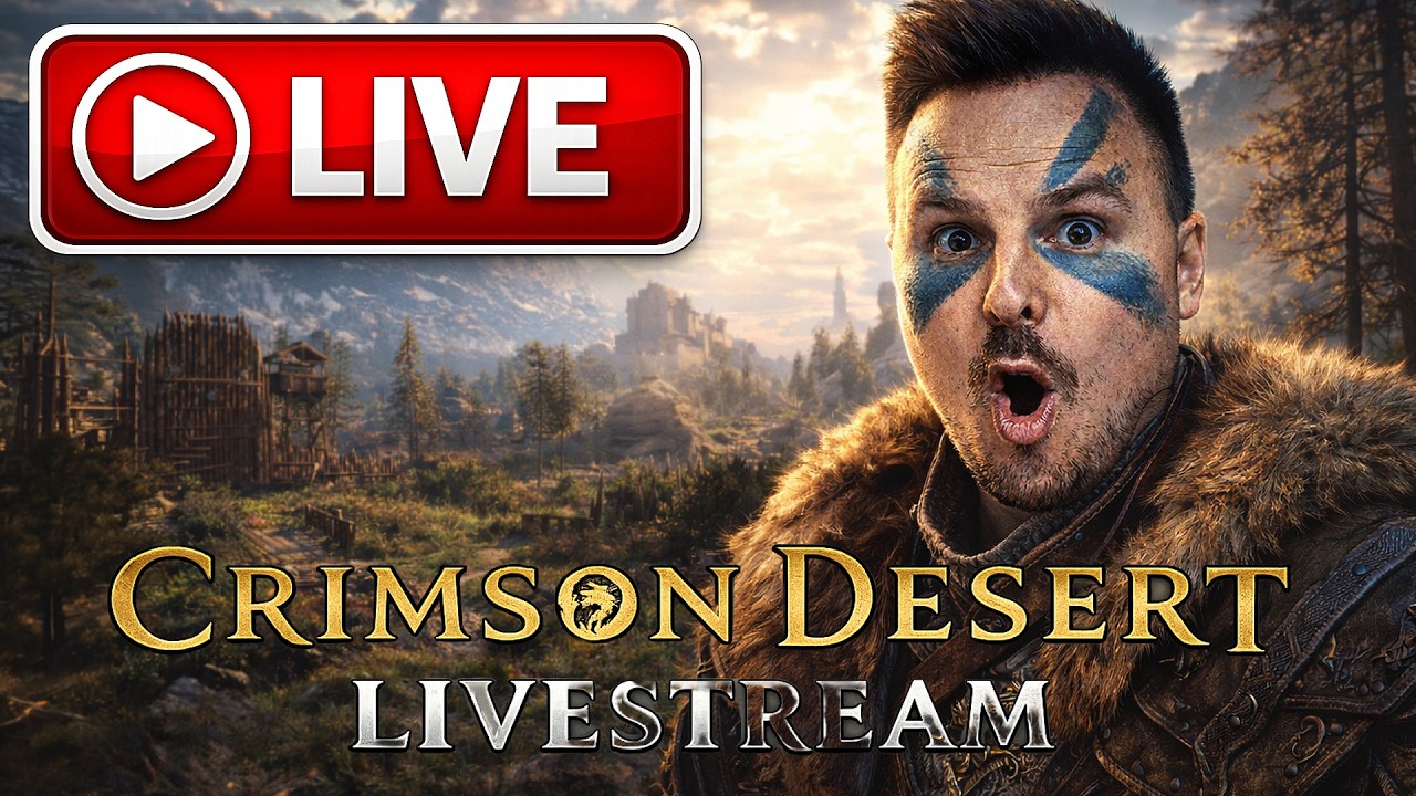 Wie gut ist Crimson Desert wirklich? Chilliger LIVESTREAM am PC!