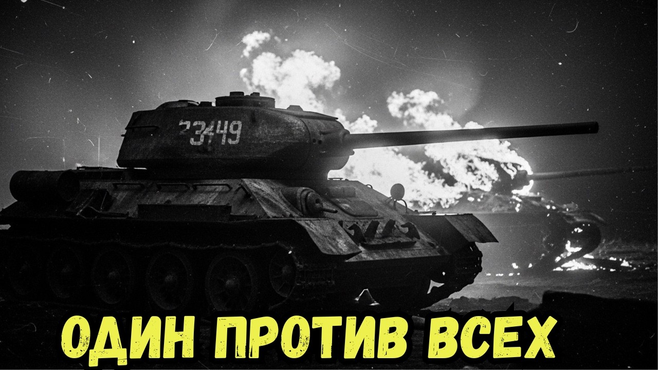 Немцы Думали, Что Бьются С Целой Батареей — Пока Не Увидели Один «Полумертвый» Т-34