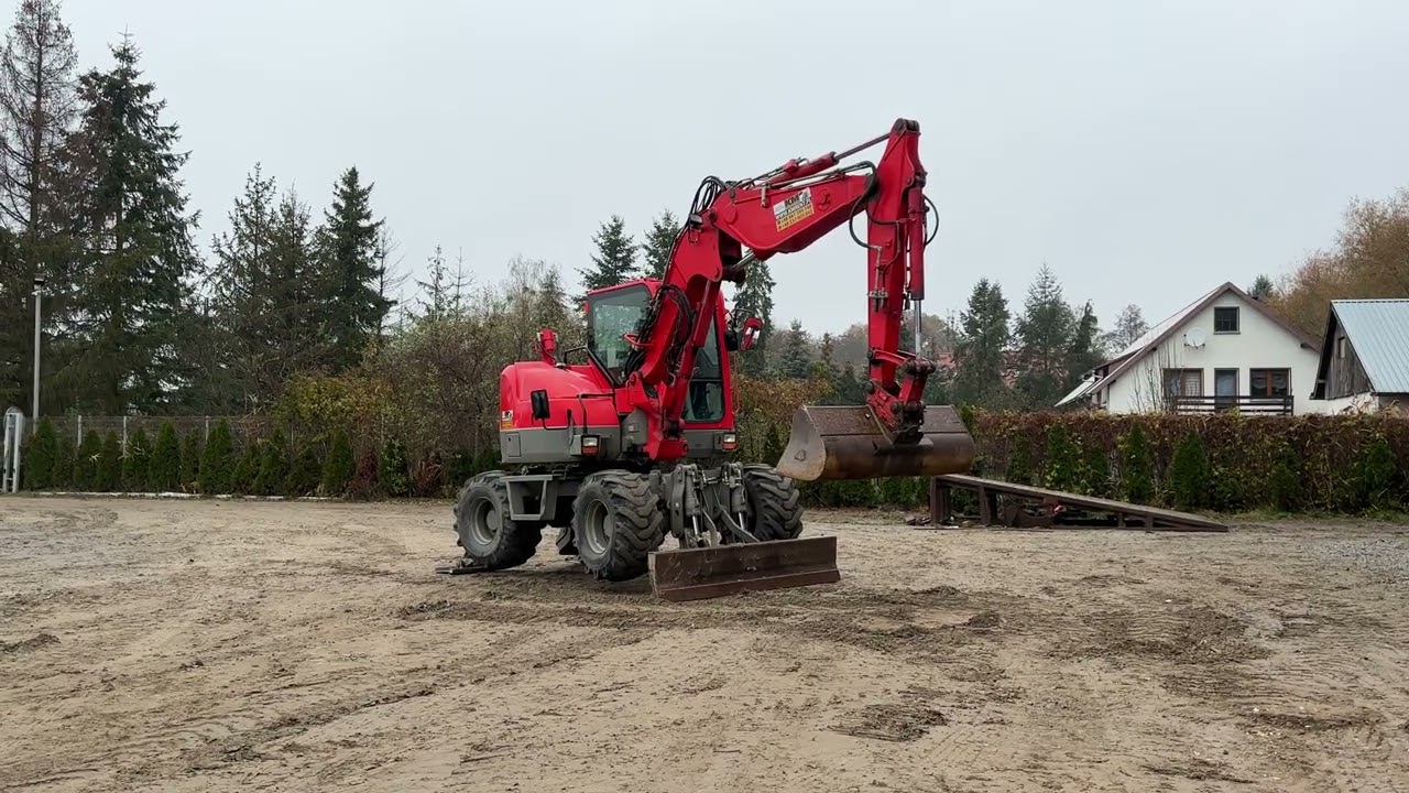 KOMATSU PW98 MR-8 KOPARKA KOŁOWA 2013R. KM MASZYNY BUDOWLANE WWW.KMRENT.PL 56-300 MILICZ