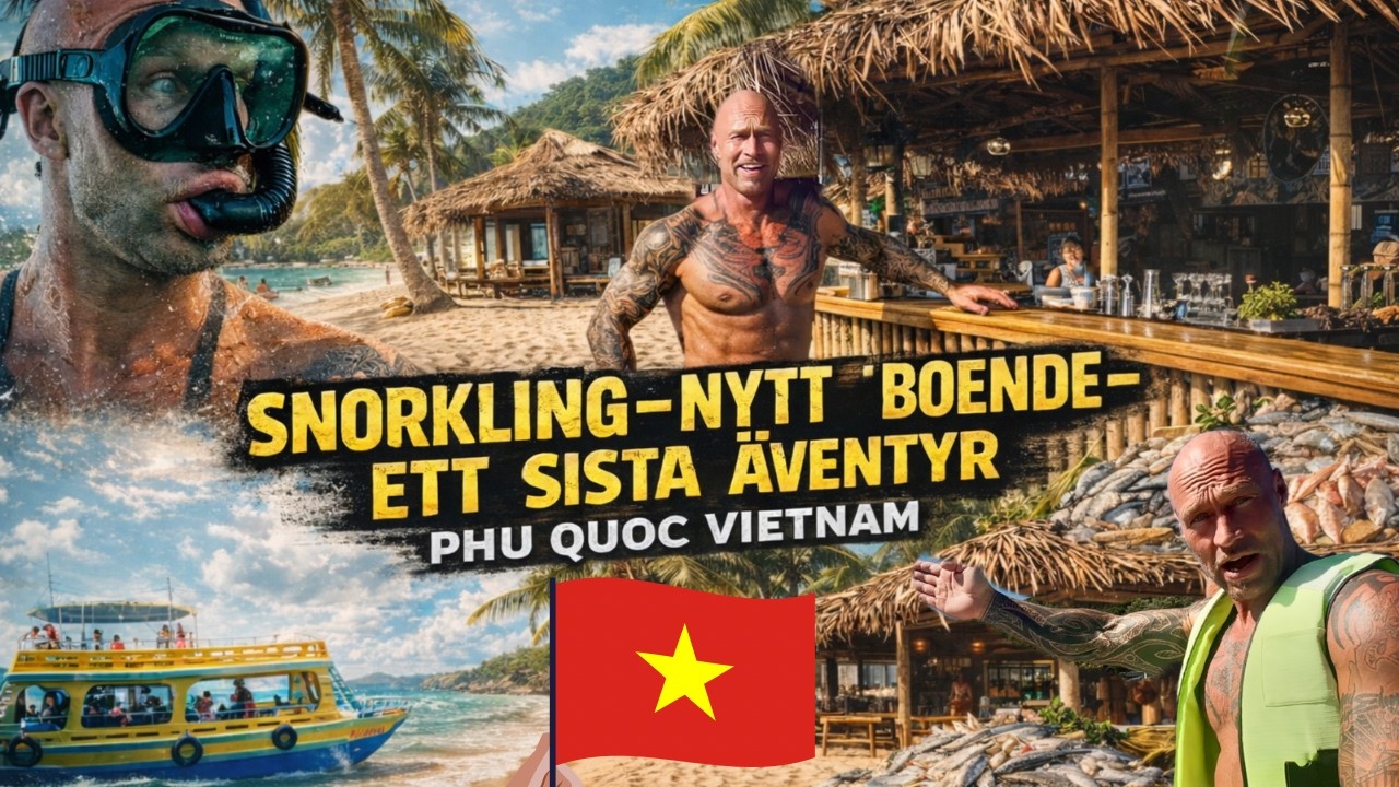 HÄNG MED PÅ DET SISTA ÄVENTYRET I VIETNAM 🇻🇳😎🐠
