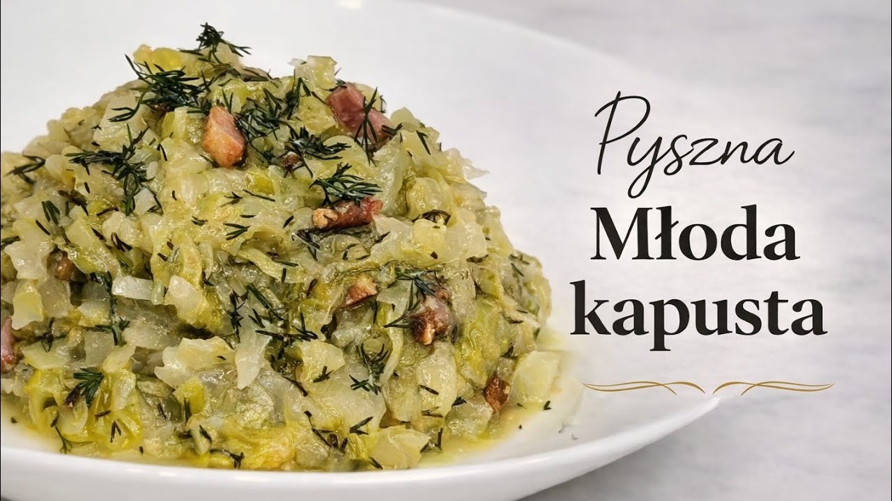 MŁODA KAPUSTA Z KOPERKIEM, PRZEPIS NA IDEALNĄ I AKSAMITNĄ W SMAKU KAPUSTĘ