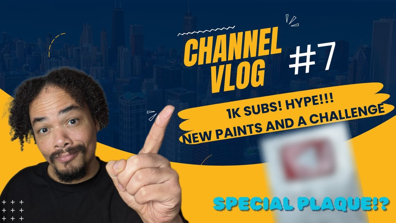 Channel Vlog #7 1k SUBS!
