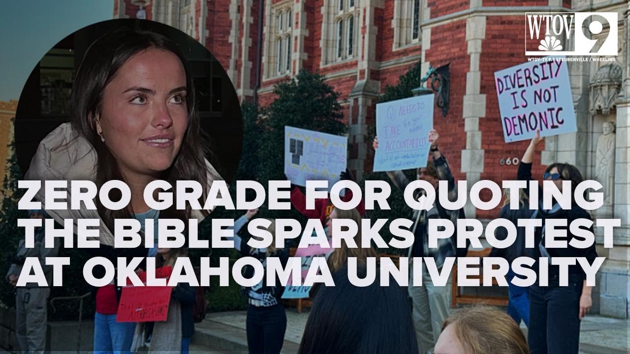 OU controversy over student receiving zero grade for citing bible verses for sources intensifies