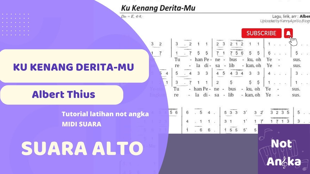 Ku Kenang Derita-Mu - Albert Thius (ALTO)