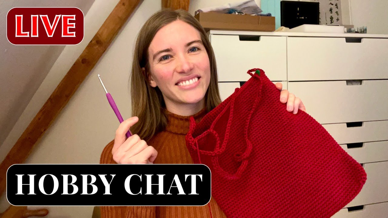 Crochet with me! Chill hobby chat.