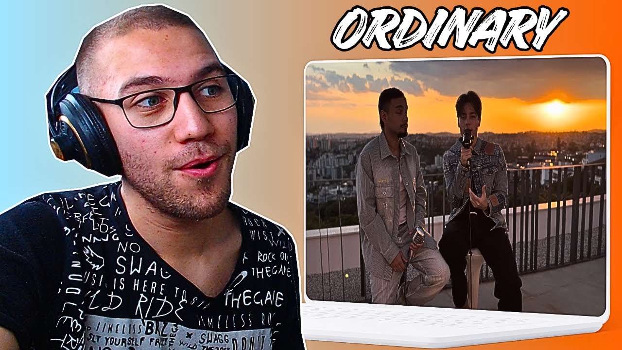 Реакция на песню Gabriel Henrique & Enzo Ferro - Ordinary (EXTRAORDINARY COVER)!!!