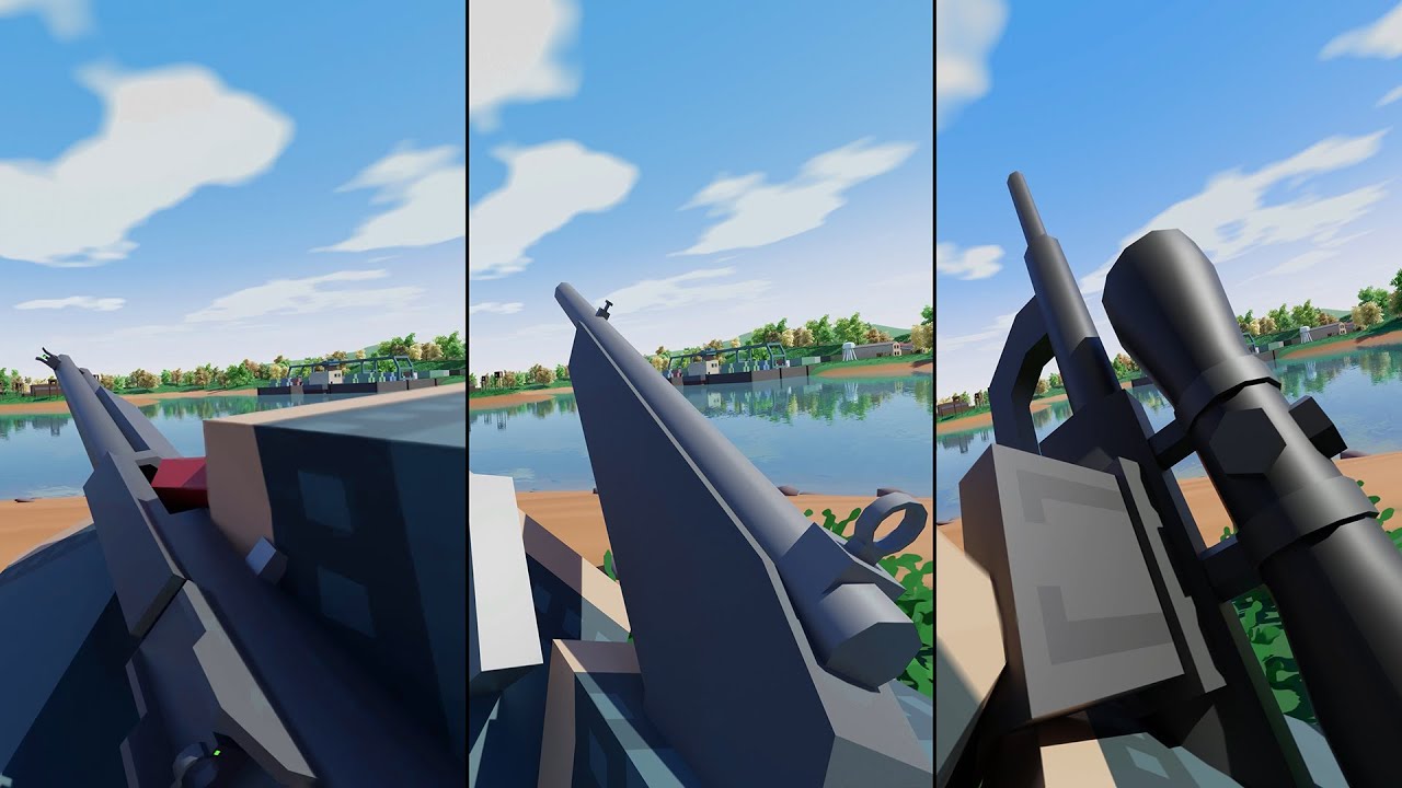 Unturned guns with COD: Modern Warfare animations