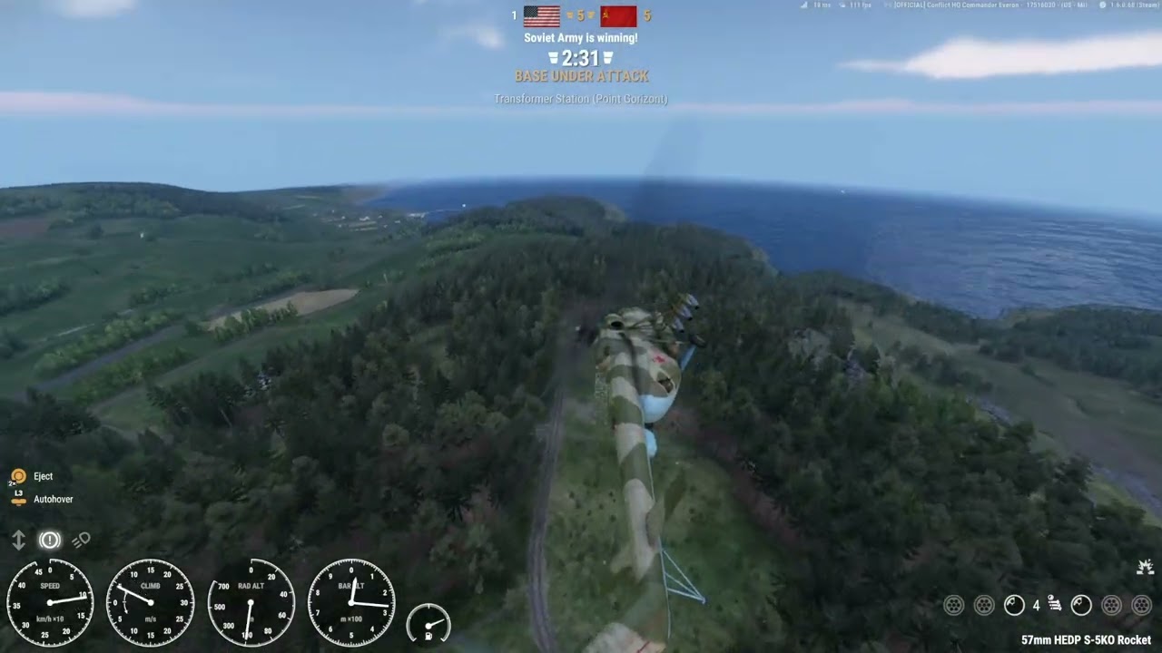 Mi8 Gunship vs Huey Gunship 