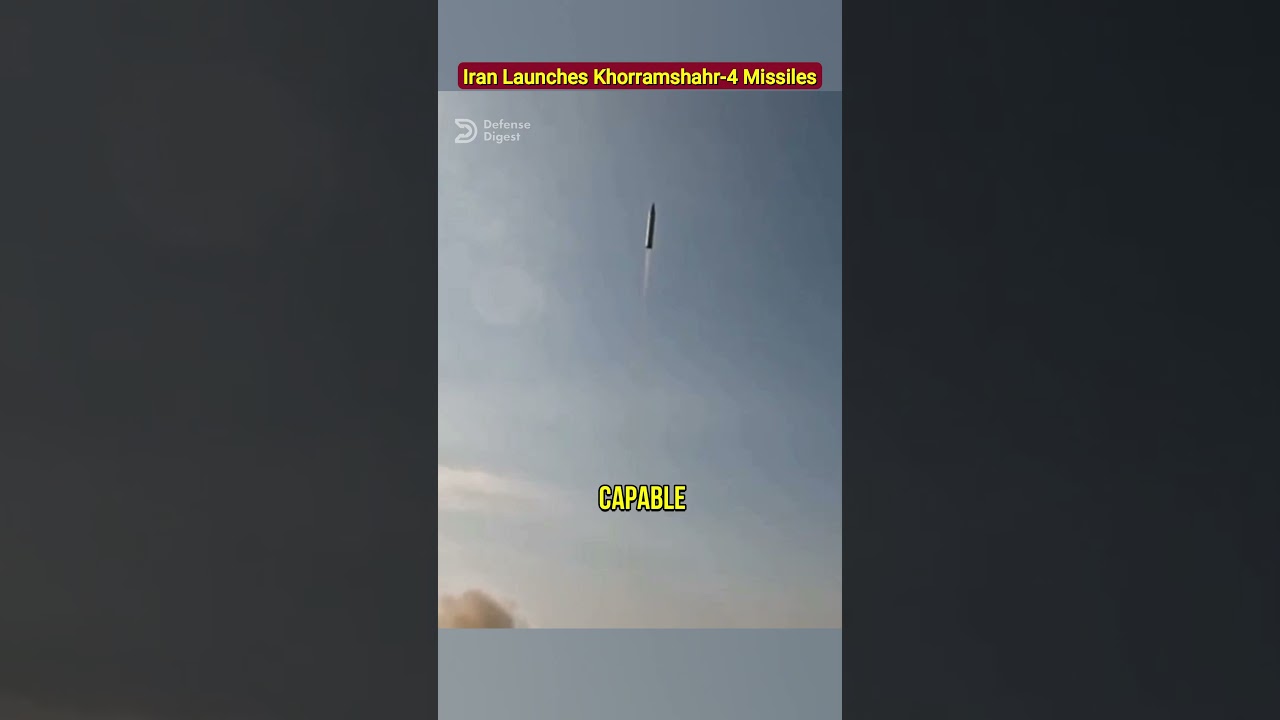 Иран запустил ракеты &laquo;Хоррамшахр-4&raquo; по Израилю!