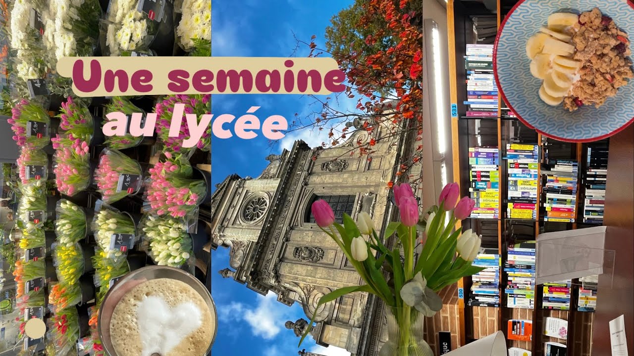 Une semaine au lycée !! Pendant les bacs blancs 