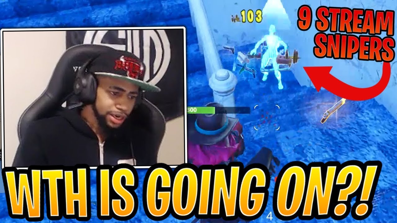 Daequan CONFUSED at 9 Teaming Stream Snipers in Solo! - Fortnite Best and Funny Moments