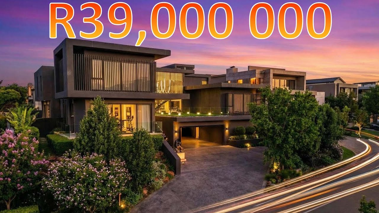 Touring a R39 Million Mega-Mansion in South Africa.