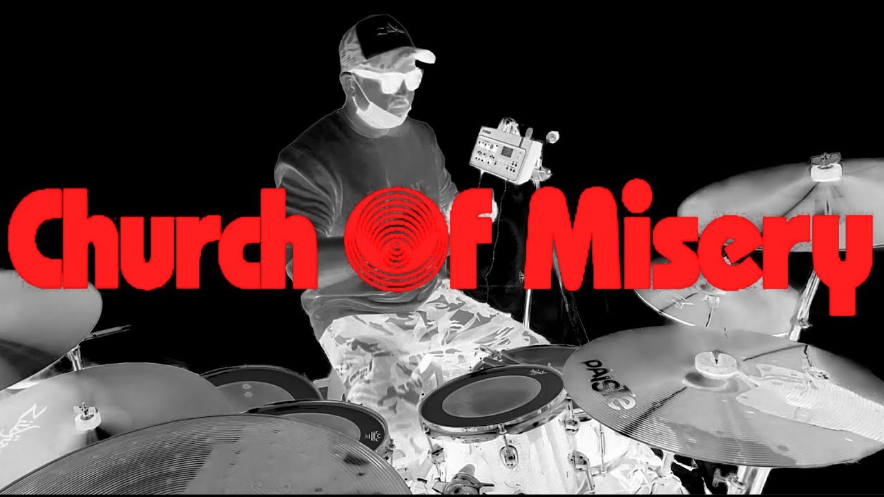 Church Of Misery - El Padrino (2009) Drum Cover#churchofmisery #doommetal