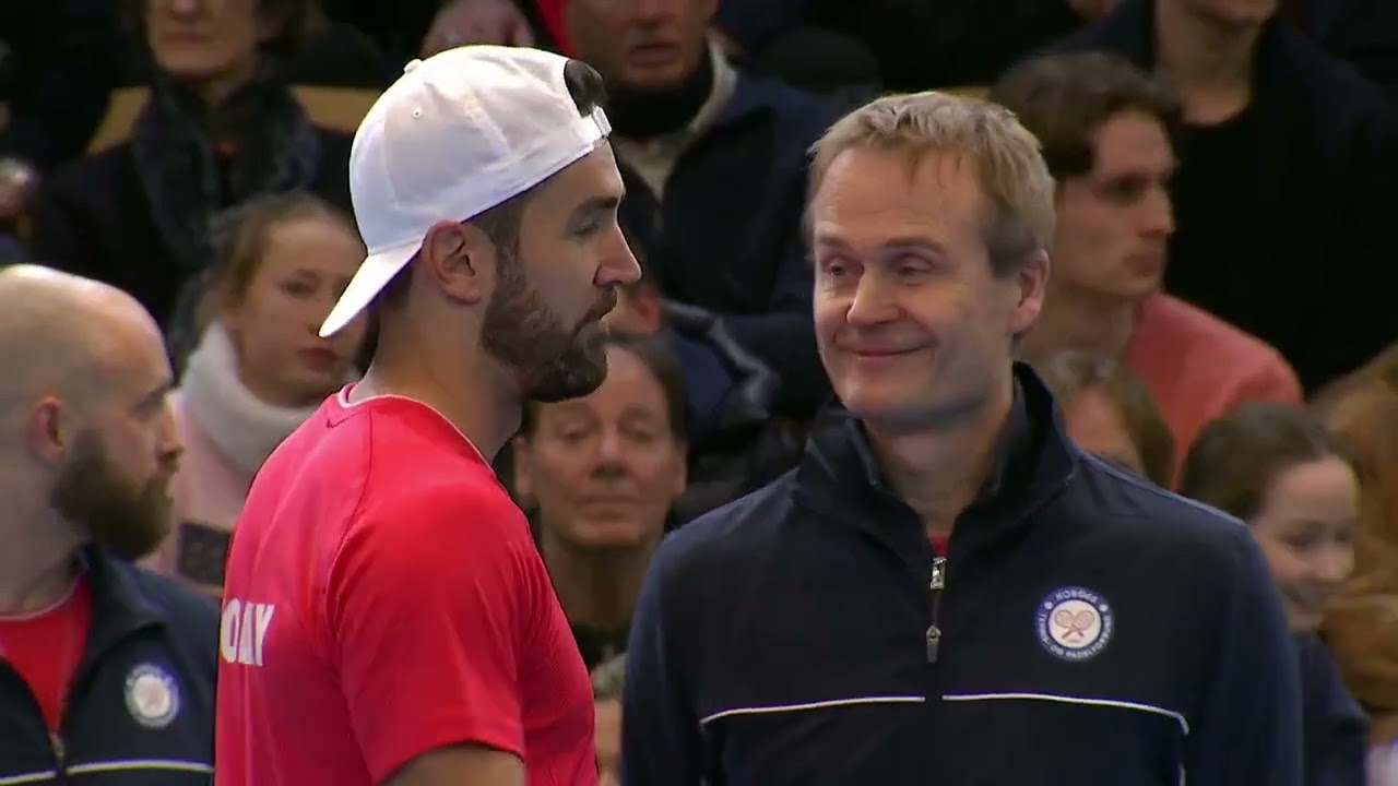 NORGE - STORBRITANNIA: HELE KAMPEN! Viktor Durasovic mot Jack Draper.