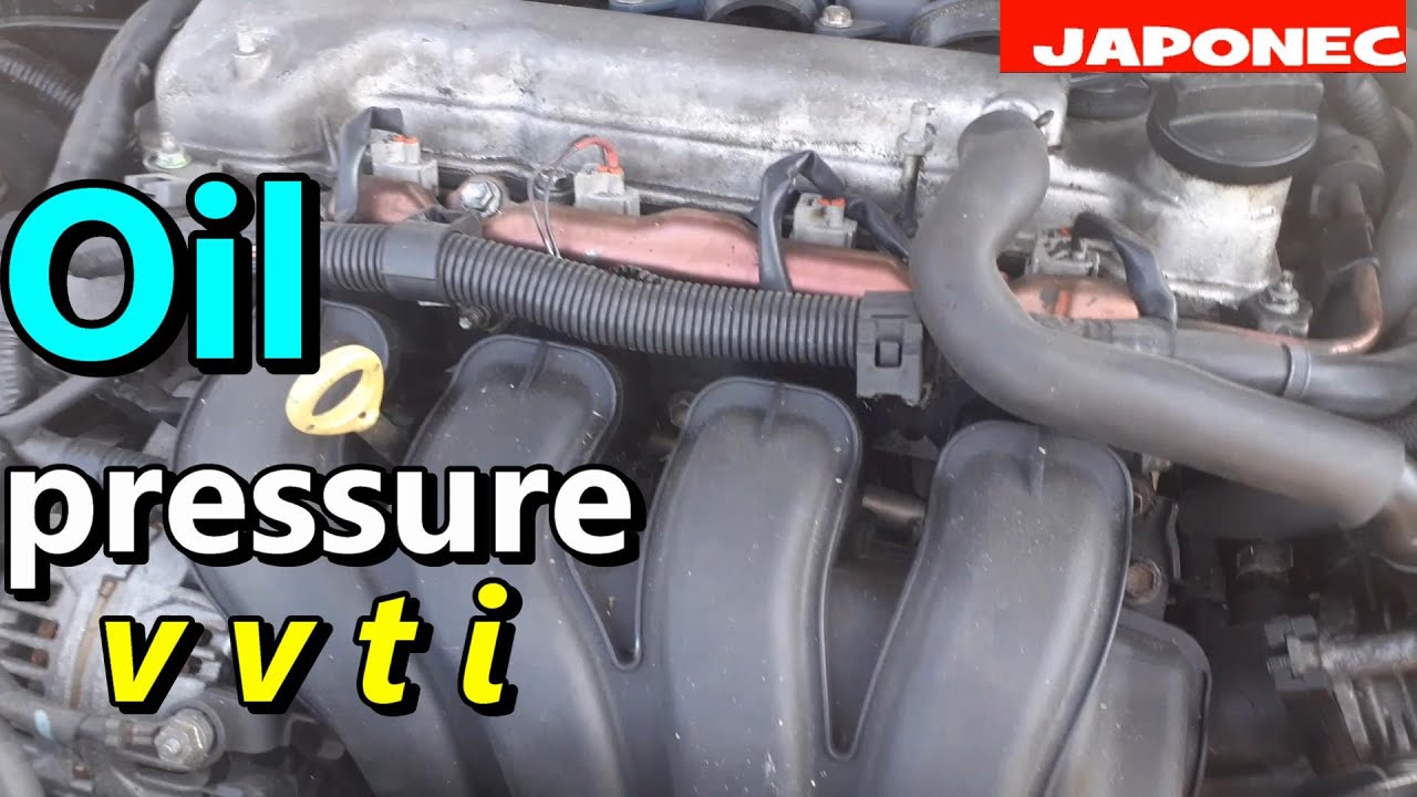 Toyota Corolla vvti oil pressure switch replacement