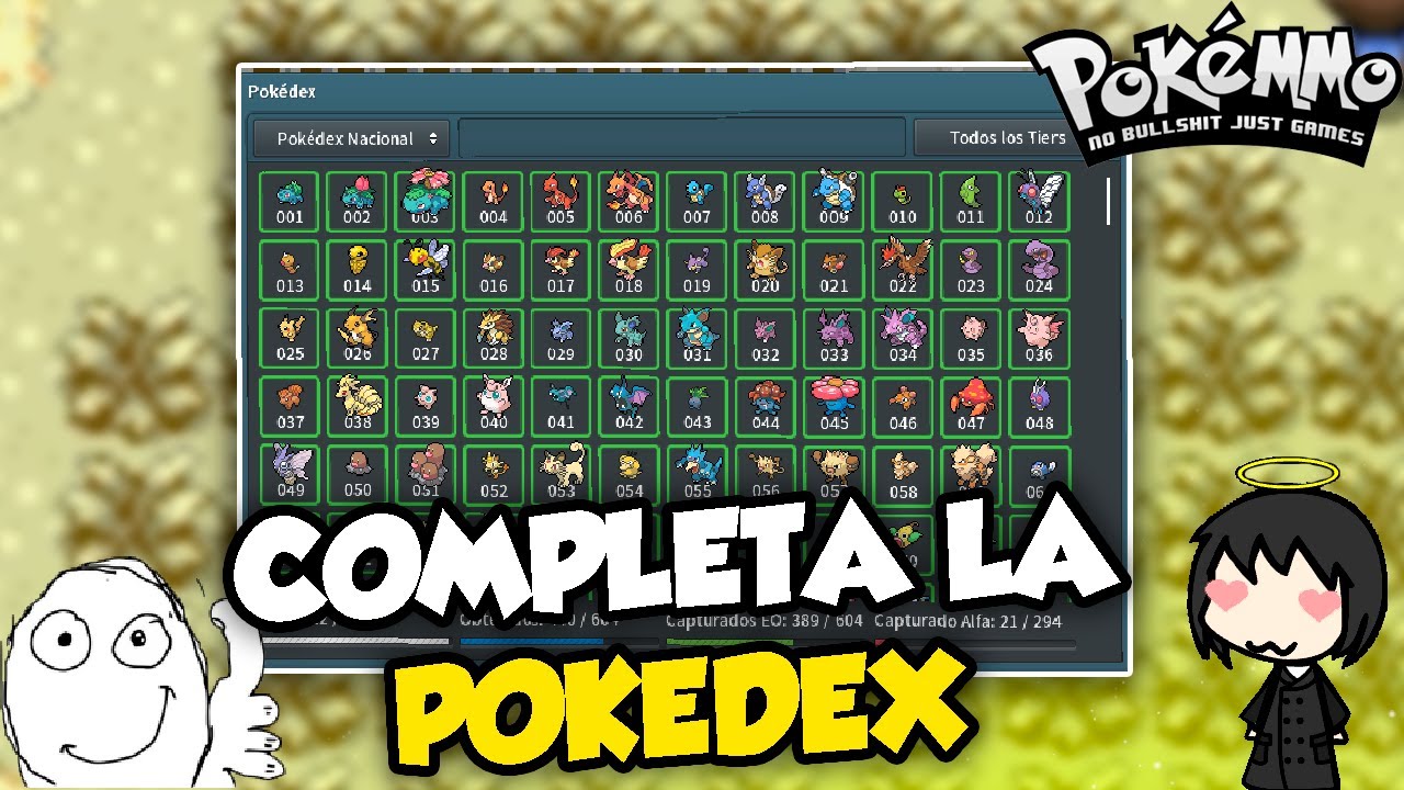 5 TIPS y CONSEJOS para TERMINAR la POKEDEX en PokeMMO