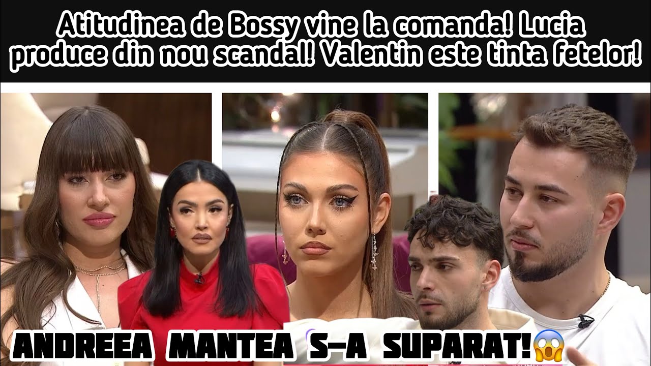 Atitudinea de Bossy vine la comanda! Lucia produce din nou scandal! Valentin este tinta fetelor!