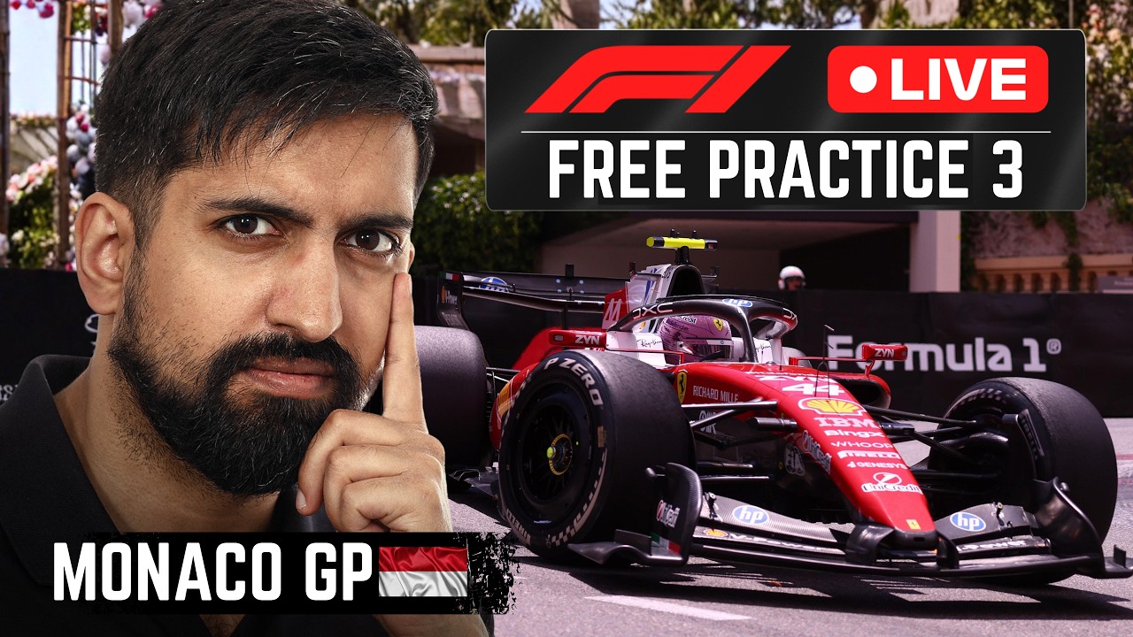 F1 LIVE - Monaco GP FP3 Watchalong With Commentary!
