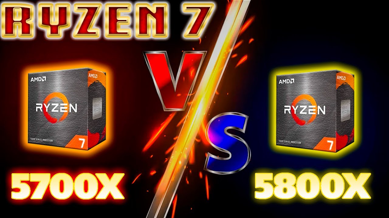 🔥Ryzen 7 5700x Vs Ryzen 7 5800x - Procesadores similares de AMD