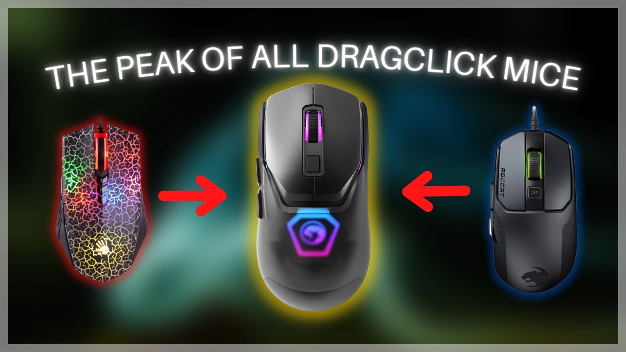 The MOST CUSTOMIZABLE Dragclick Mouse? - (MARVO Z FIT PRO)