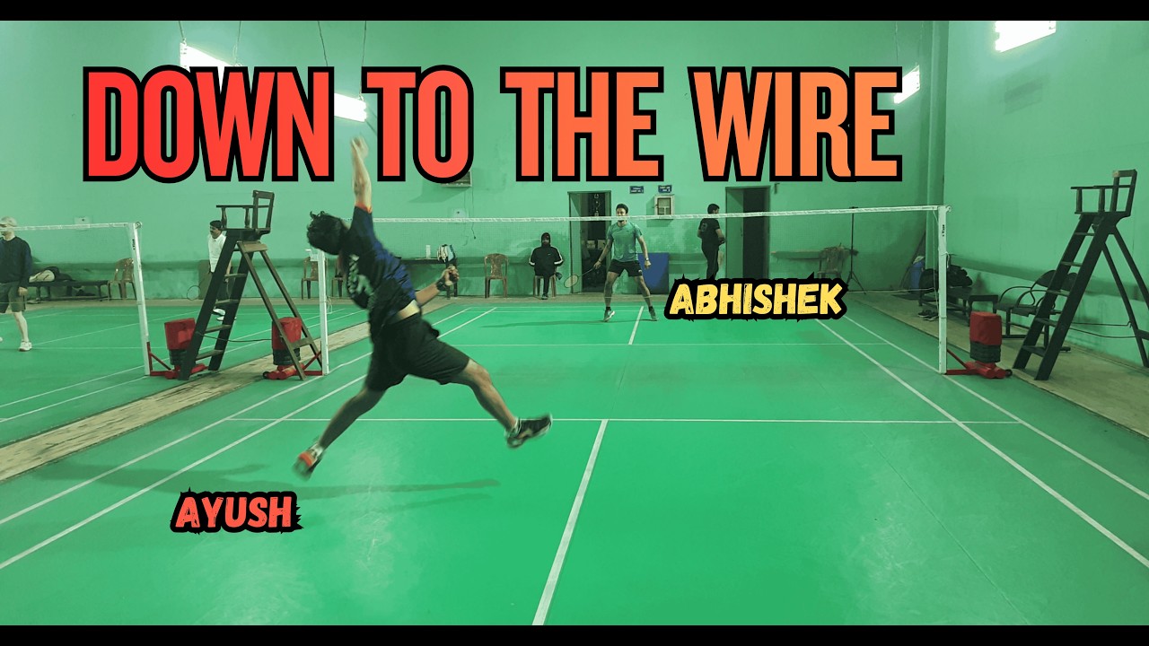 Ayush Vs Abhishek #iitroorkee #badminton #bwf #yonex #shuttlesmash #badmintonlovers