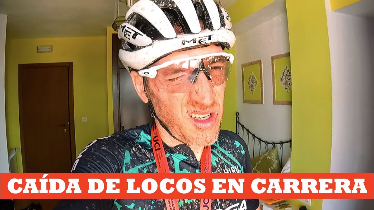 Caída de Zugasti en carrera | Maratón Templario 2022 | Ibon Zugasti