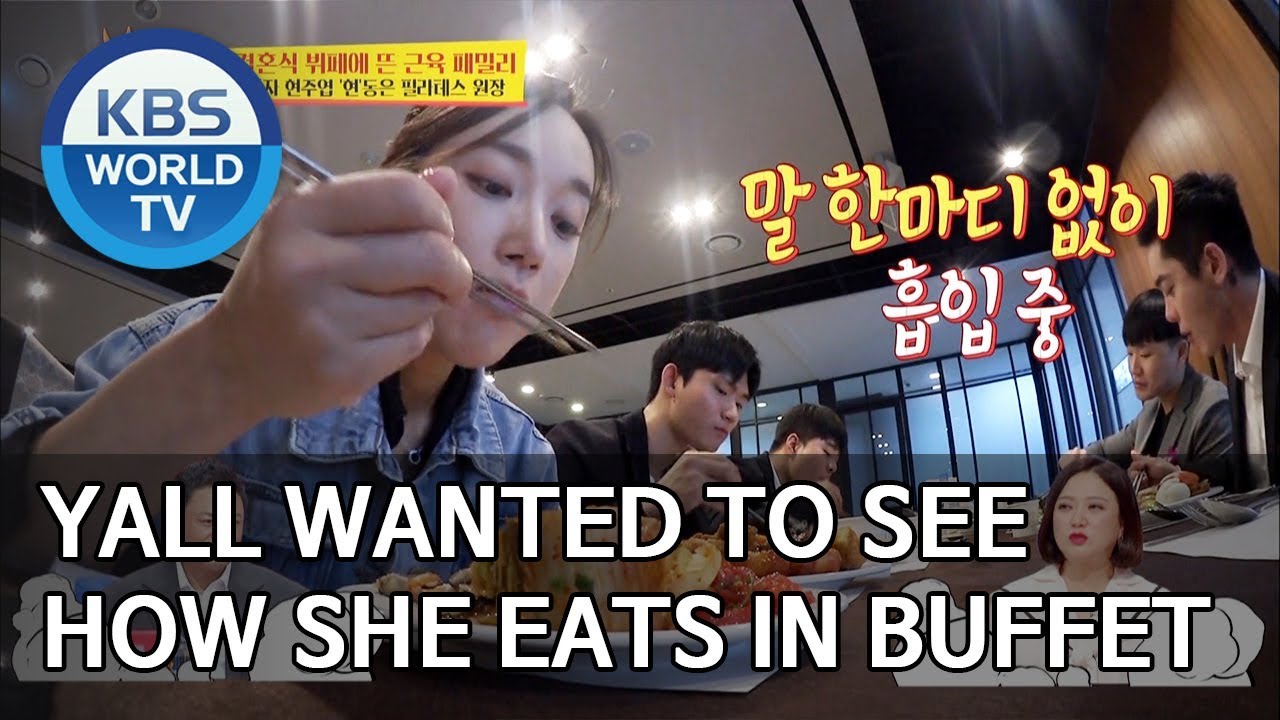 Yall wanted to see how the trainer Dongeun eats in buffet [Boss in the Mirror/ENG/2019.12.01]