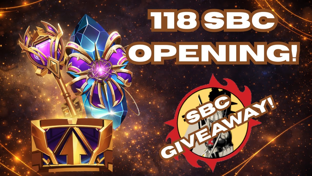 118 SBC! Новый розыгрыш!