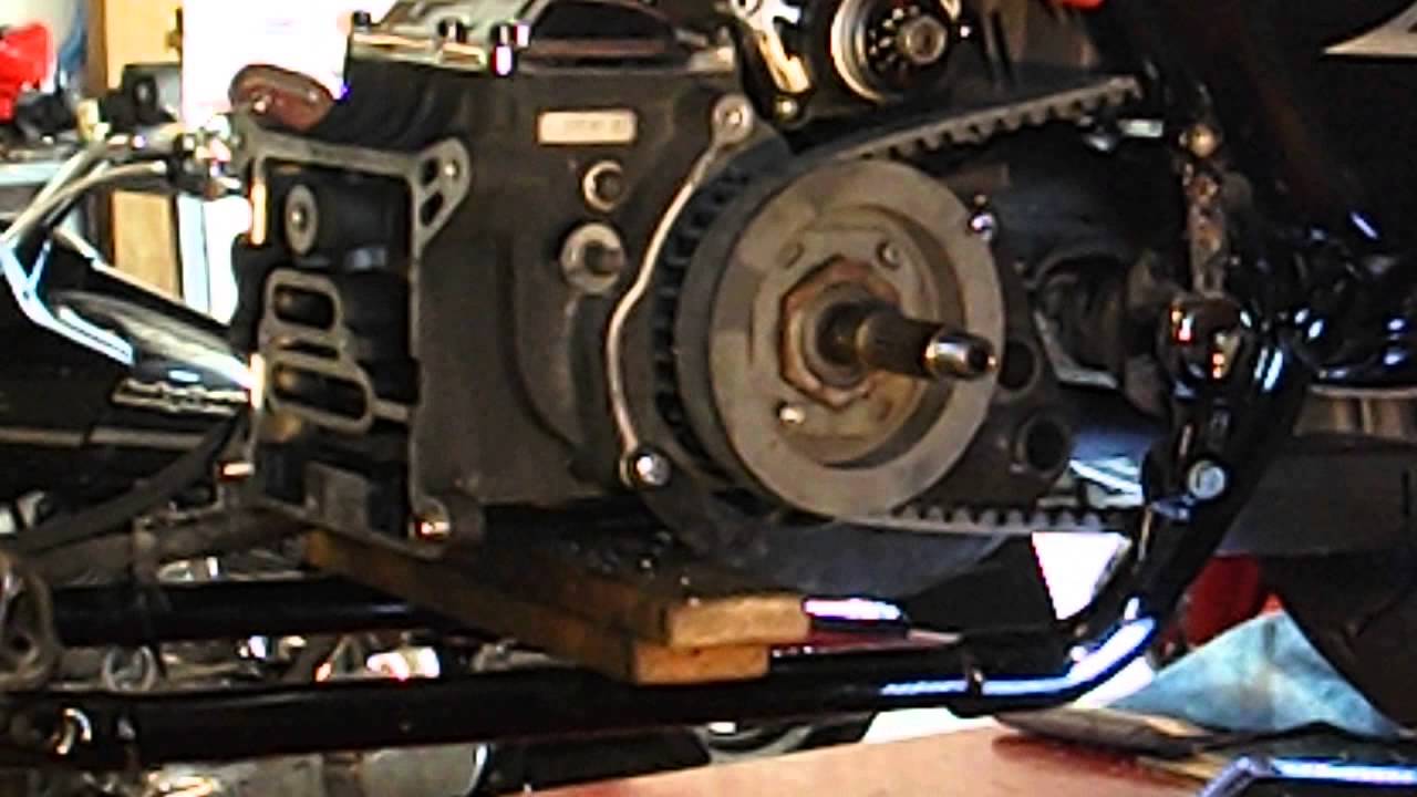 S&S T124 T2 Cases for 2009 Street Glide external oil line installation part 1 of 4