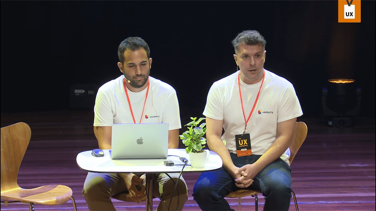TheUXConf 2023 | Unlocking actionable insights with usability studies in Useberry | Teo T & George K