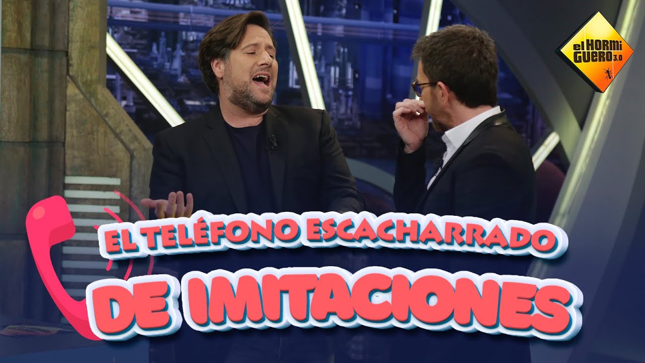 El teléfono escacharrado de Carlos Latre - El Hormiguero